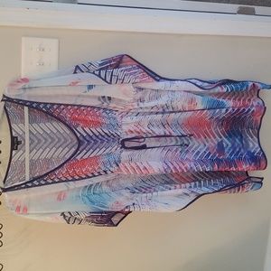 City Chic caftan swimsuit cover up